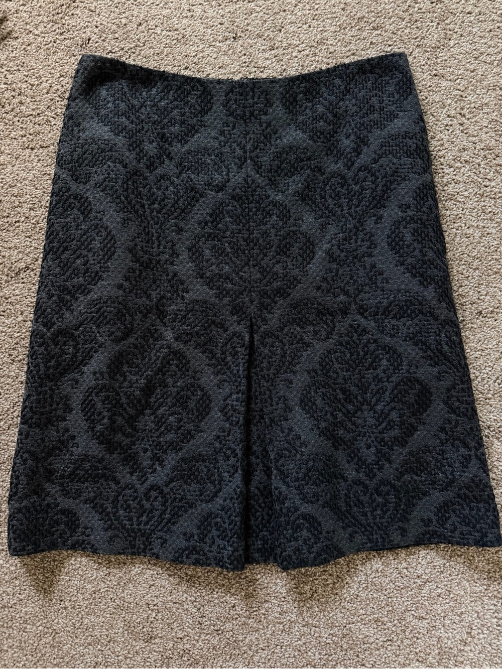 Ann Taylor textured wool blend skirt